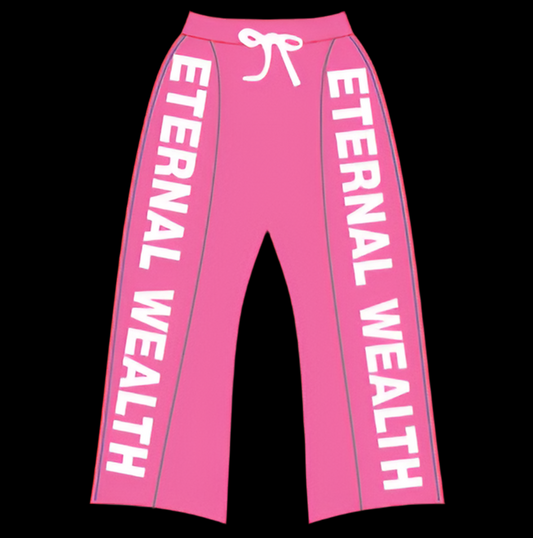 EW PINK NYLON PANTS